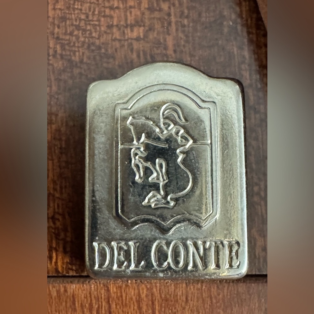 Del Conte Vintage Italian sterling silver photo frame